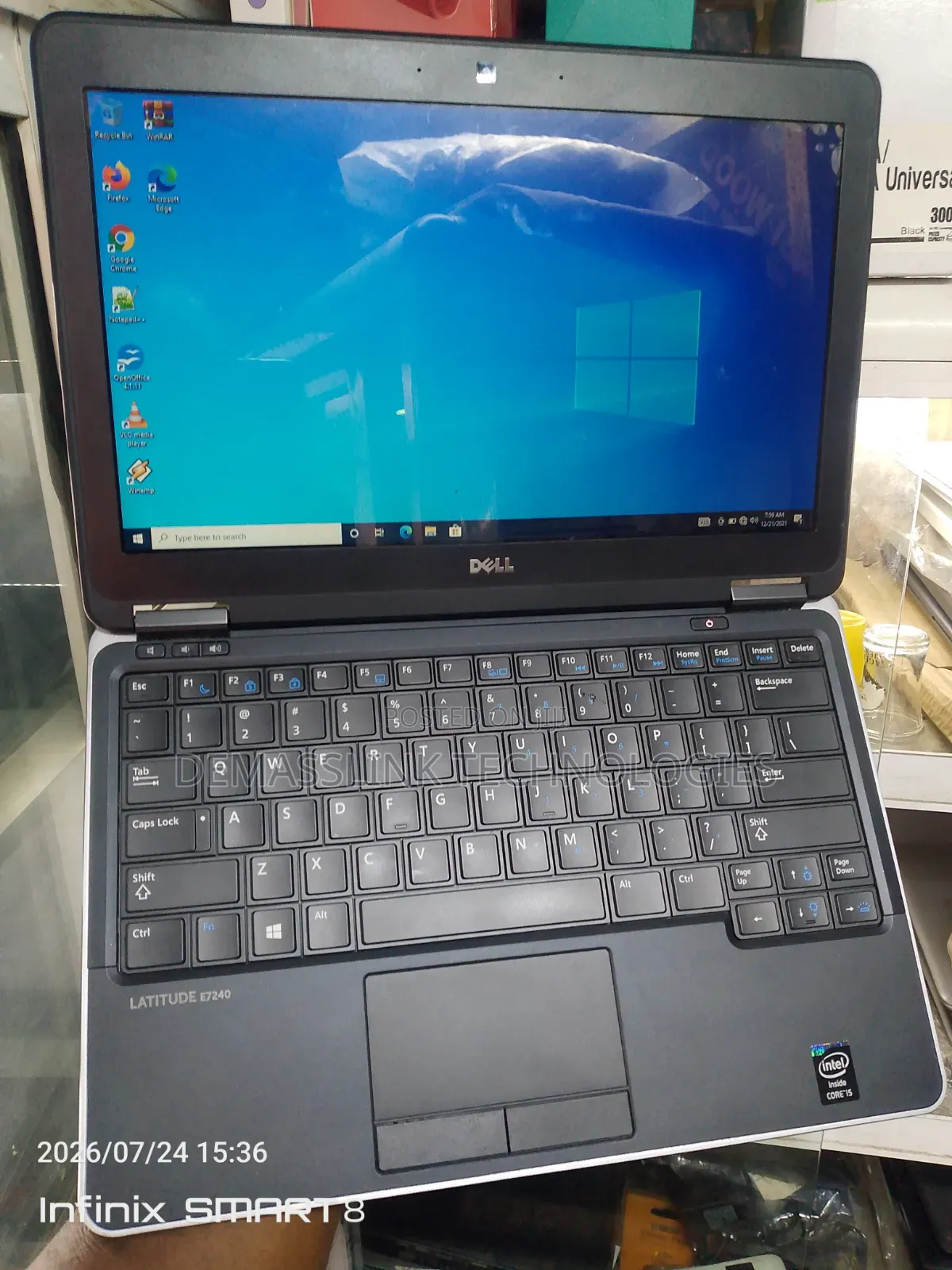 Laptop Dell Latitude E7240 8GB Intel Core i5 SSD 128GB