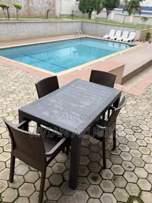Outdoor Table and 4-Chairs Set