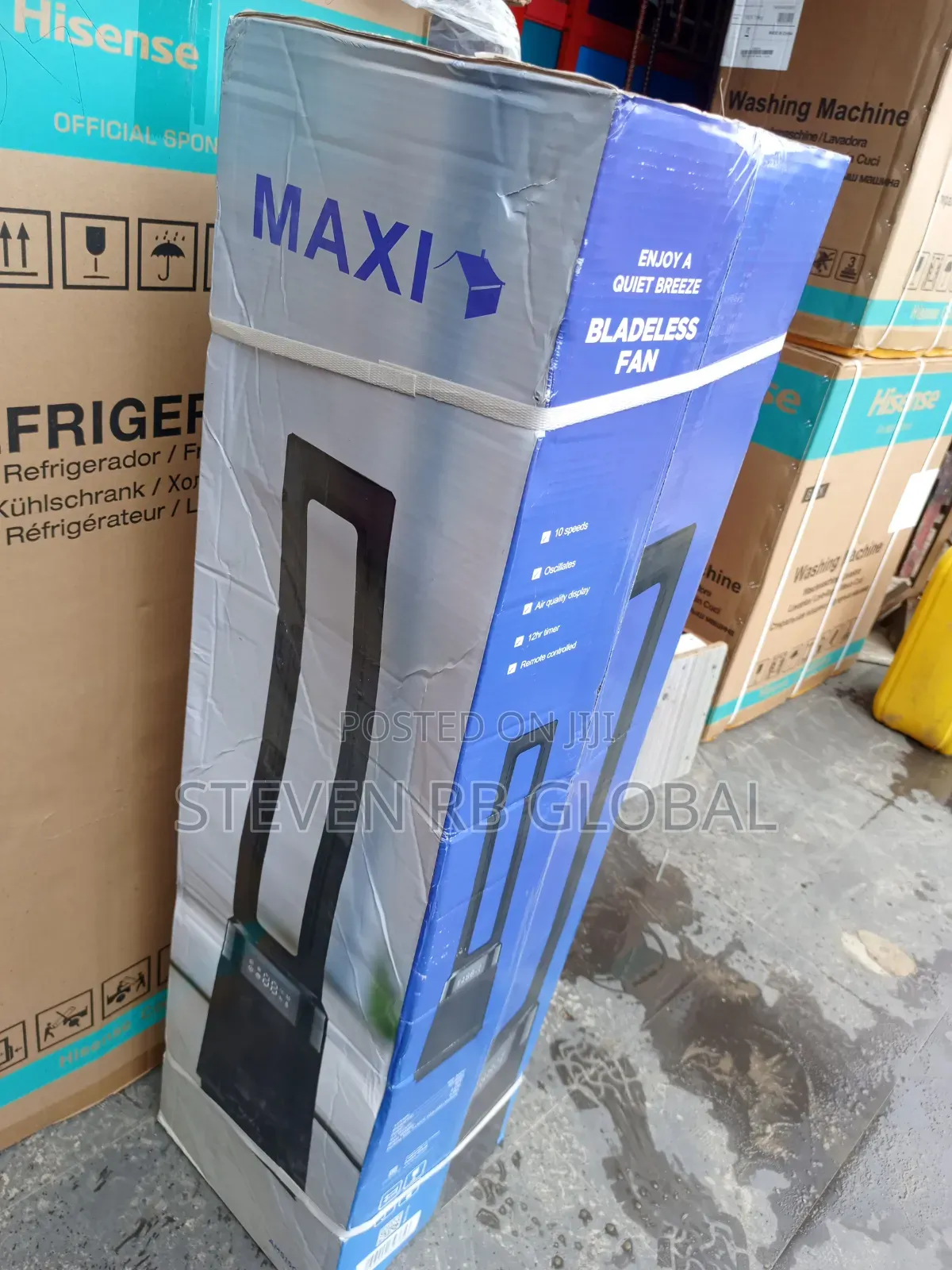 MAXI 42" Bladeless Tower Fan | 150pd-Ams