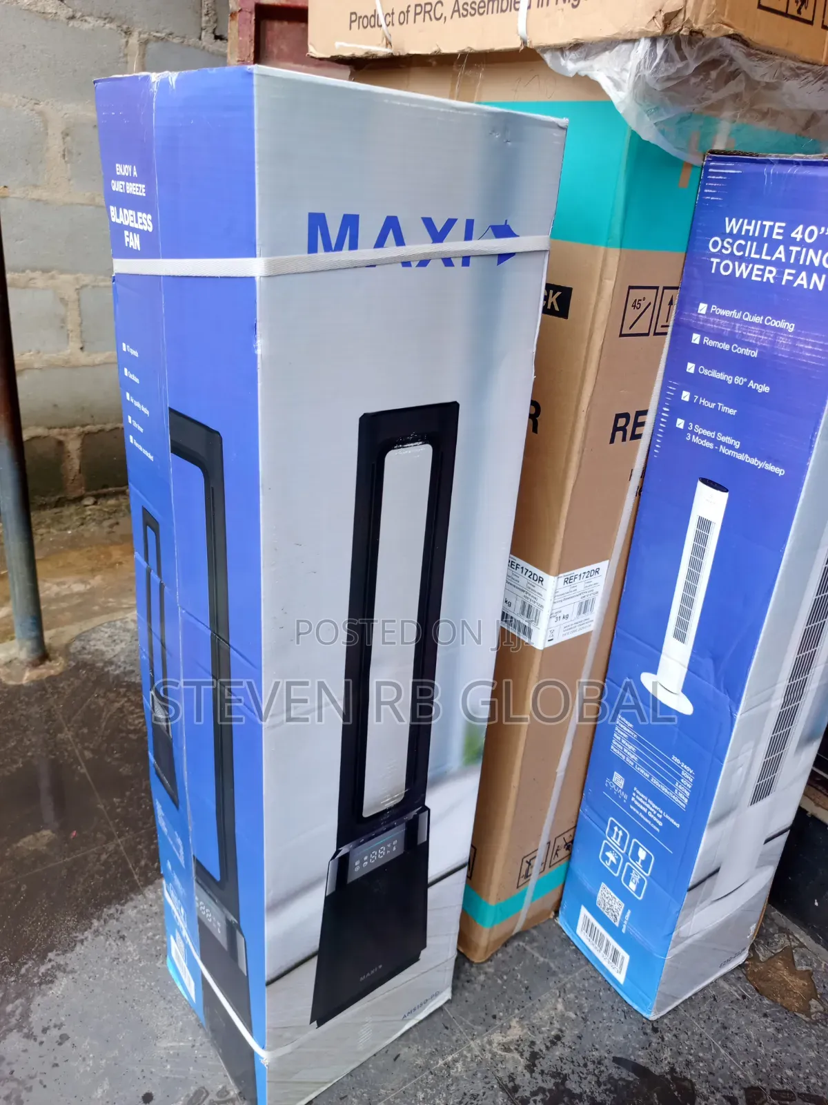 MAXI 42" Bladeless Tower Fan | 150pd-Ams