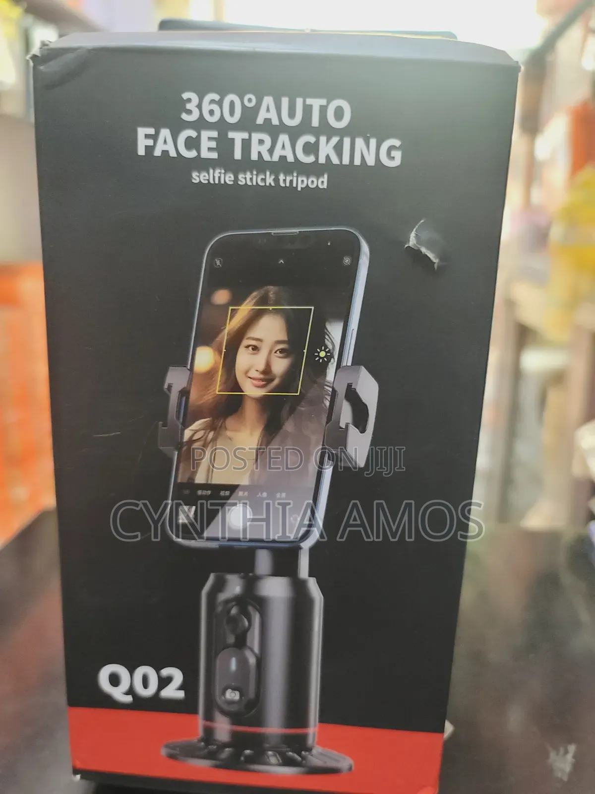 360 Auto Face Tracking Selfie Stick Tripod