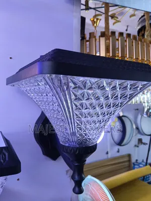 Single Wall Solar With Multiple Led Angle Pillar Light