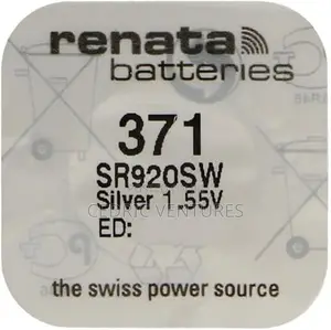 Renata SR920SW 1.55v 371 Watch Battery Button Coin Cell