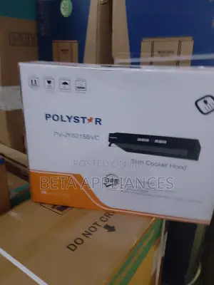 Polystar 60cm Kitchen Fume Control Hood 2-in-1