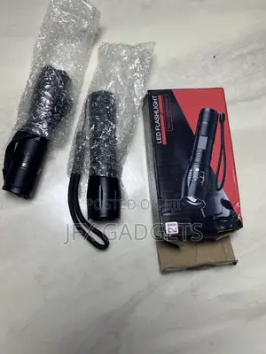 2 in 1 Led Flashlight (White Laser Wick)