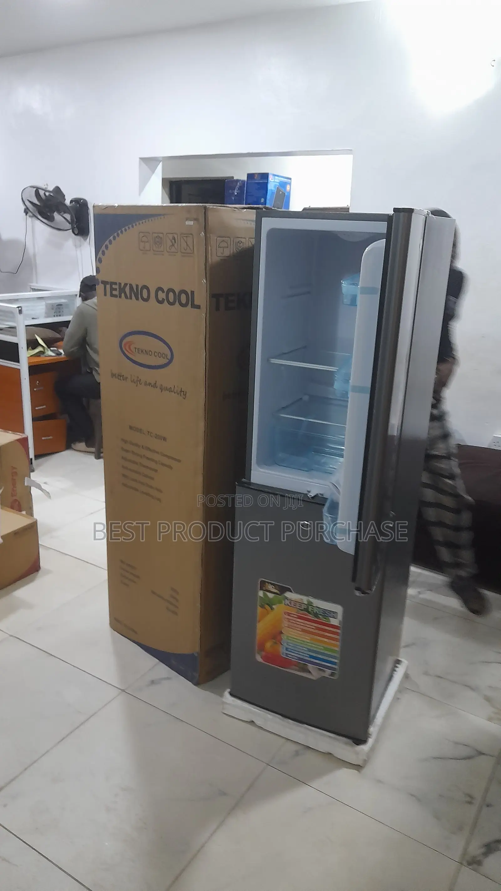 High Quality Tekno Cool TC-200W Refrigerator - Brand New