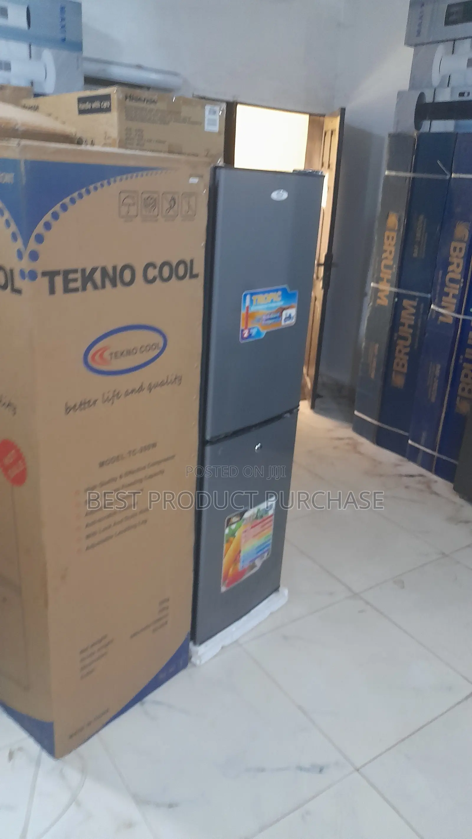 High Quality Tekno Cool TC-200W Refrigerator - Brand New