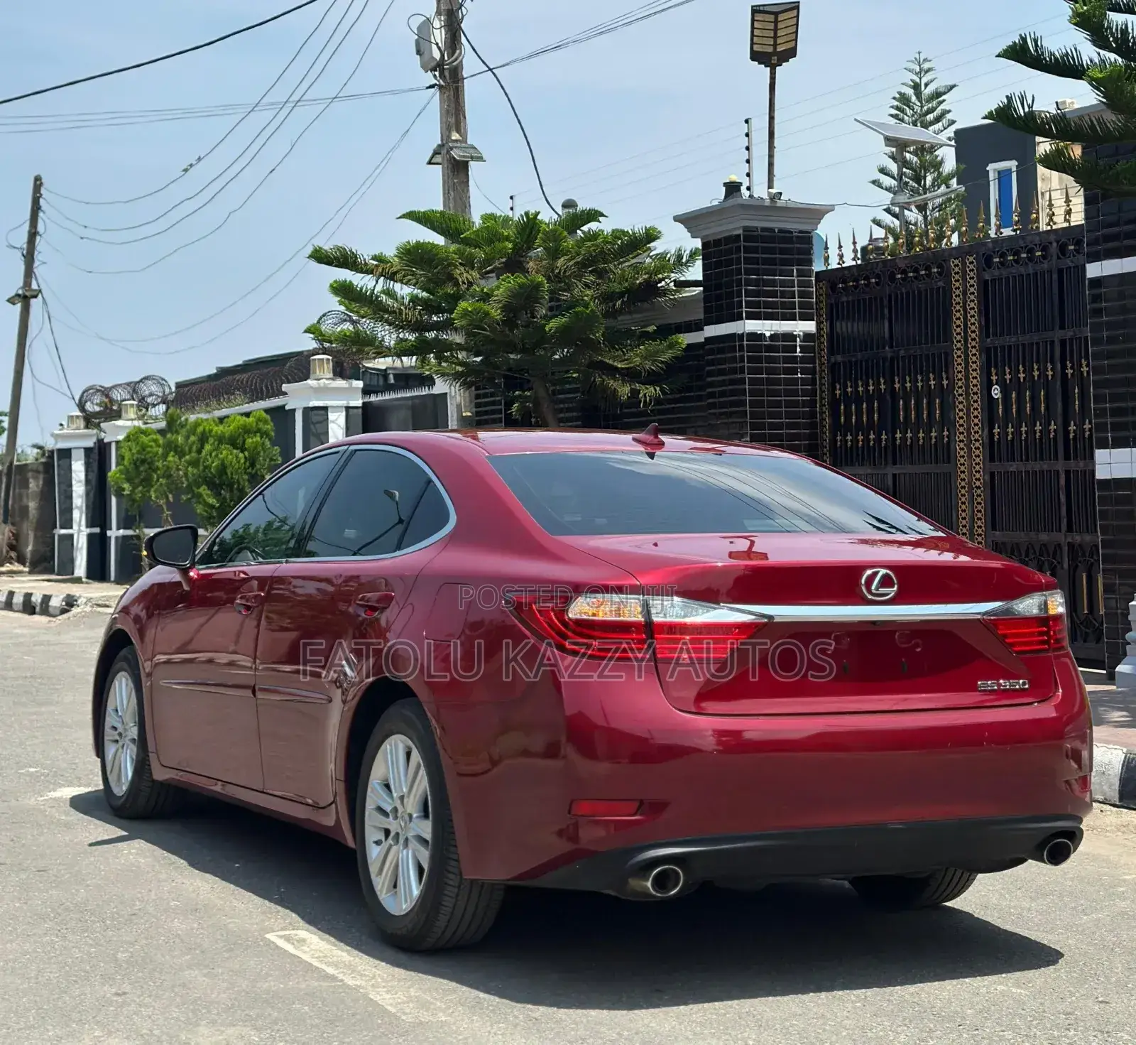 Lexus ES 2015 Red