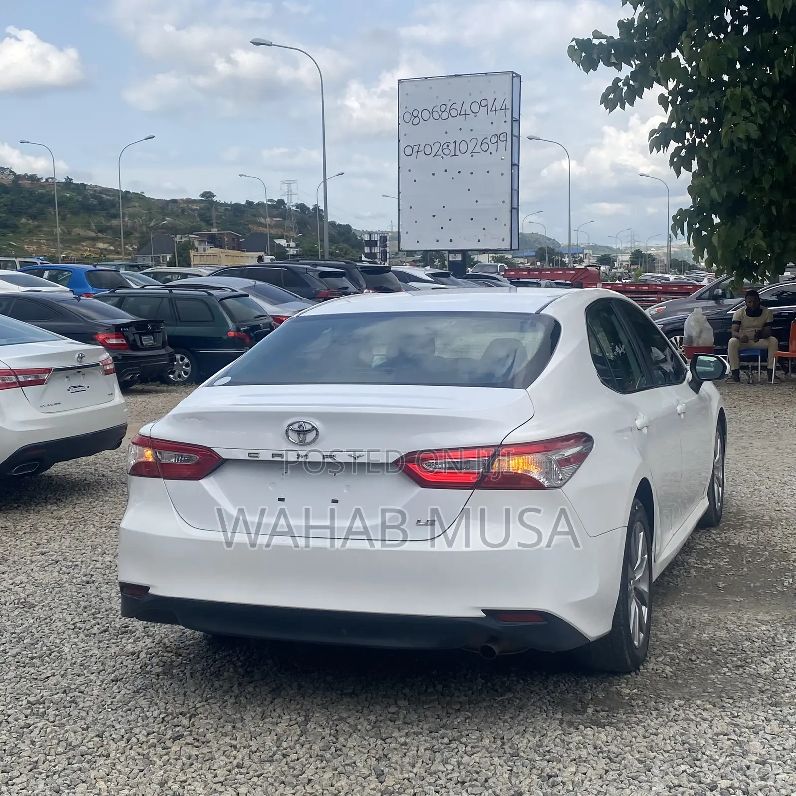 Toyota Camry 2018 White