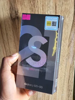 New Samsung Galaxy S21+ 5G 128 GB Silver
