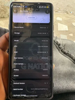 Tecno Camon 40 Pro 5G 256 GB Gray