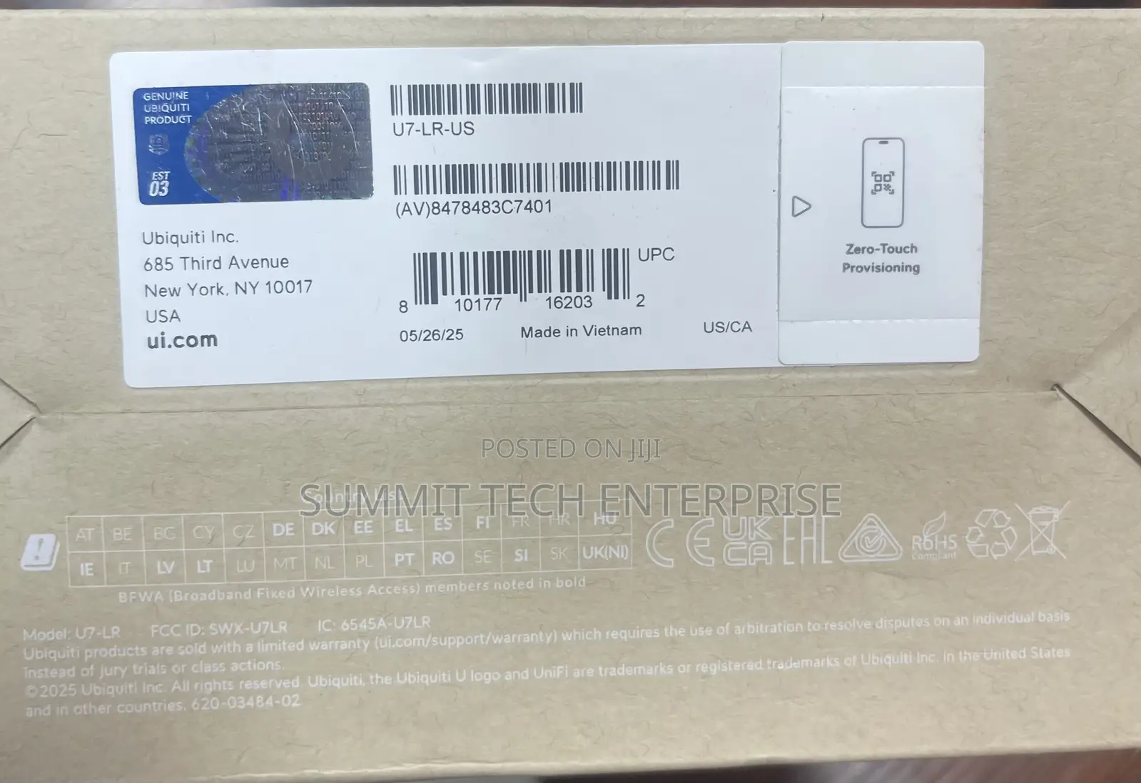 Unifi U7-Lr