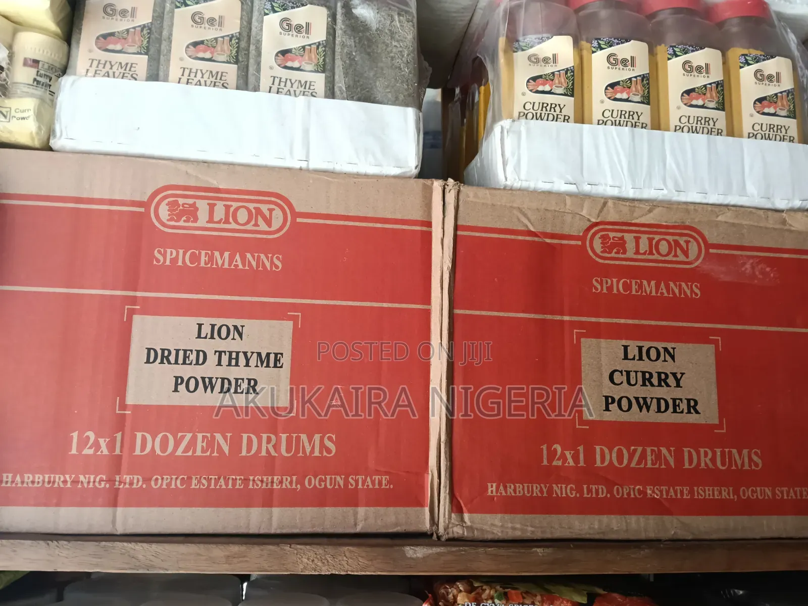 Lion Curry and Thyme Cup