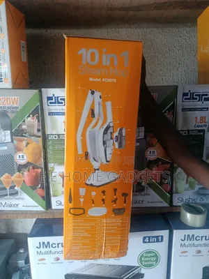 DSP Compact 10-in-1 Multipurpose Steam Mop - 1500W