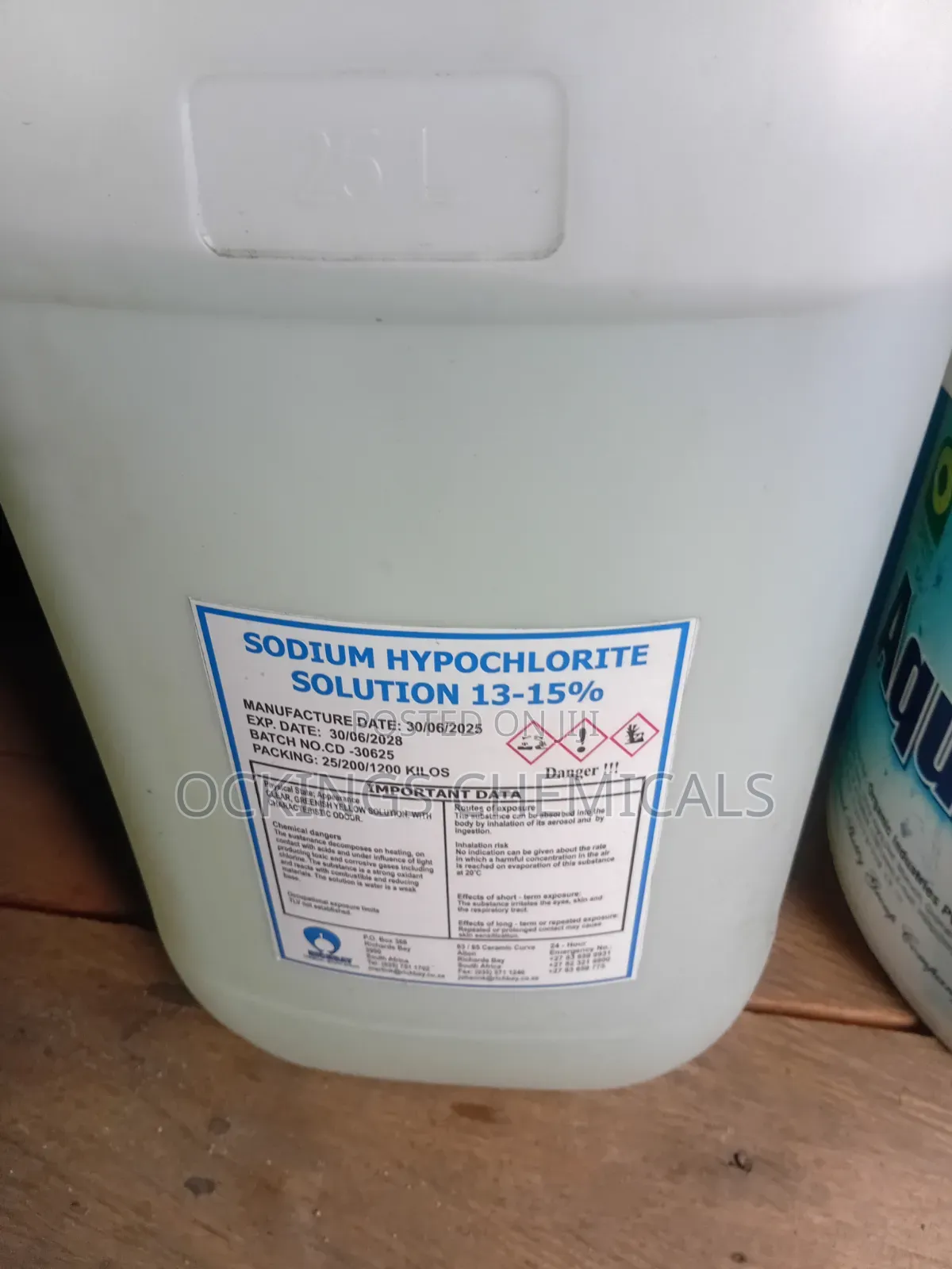 Sodium Hypochlorite