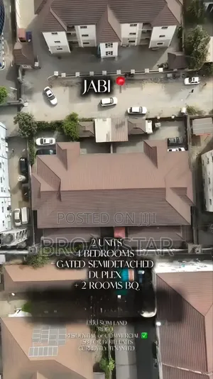 Furnished 4bdrm Duplex in Jabi for sale