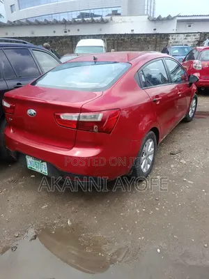 Kia Rio EX 4dr Sedan (1.6L 4cyl 6A) 2013 Red