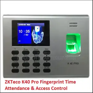 ZKTeco Pro Fingerprint Time Attendance Access Control