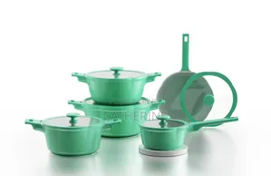 Houseup 10-Piece Petaline Non-Stick Cookware Set