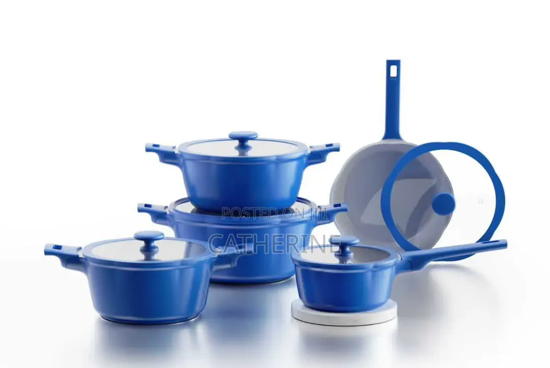 10-Piece Petaline Non-Stick Cookware Set