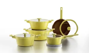 10-Piece Petaline Non-Stick Cookware Set