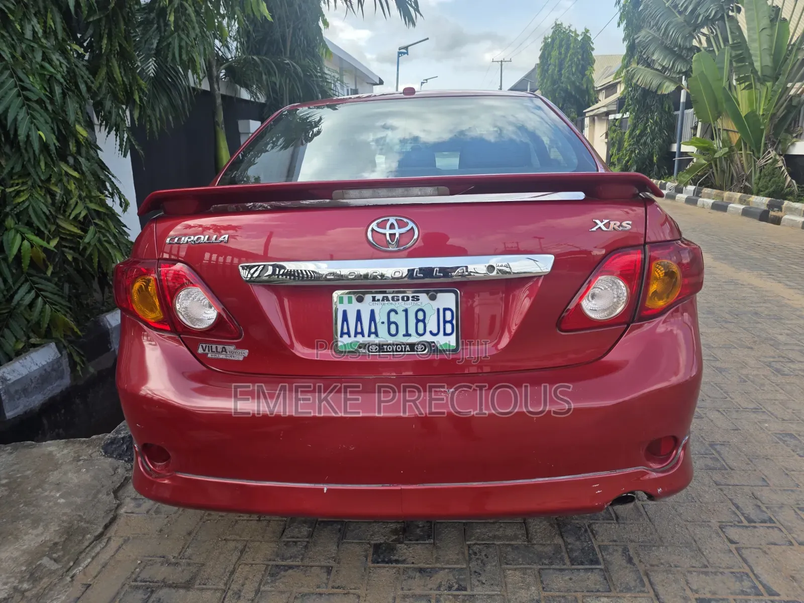 Toyota Corolla 2010 Red