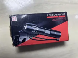 2 in 1 Led Flashlight (White Laser Wick)