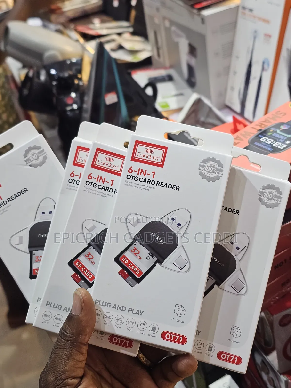 6-in-1 OTG Card Reader
