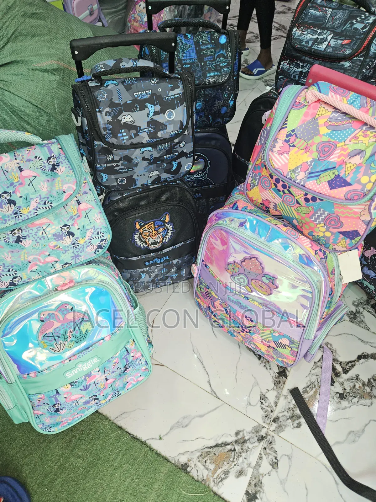 Smiggle School Bag [ 2 in 1 ]