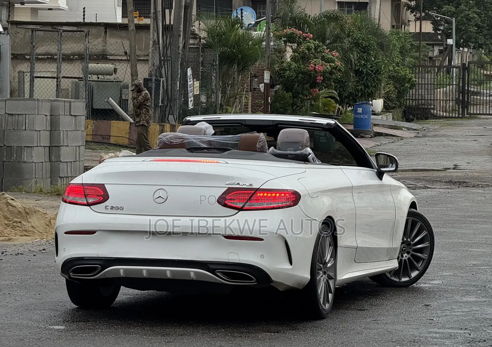 Mercedes-Benz C-Class C 200 (C205) 2017 White