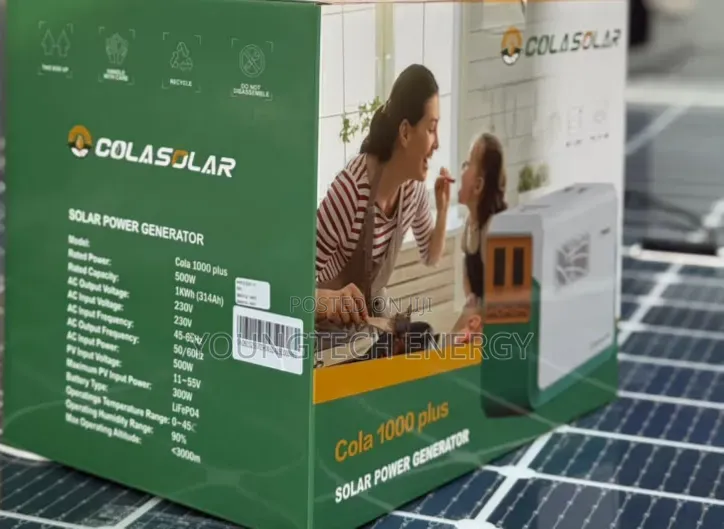 Cola 1000plus Solar Generator