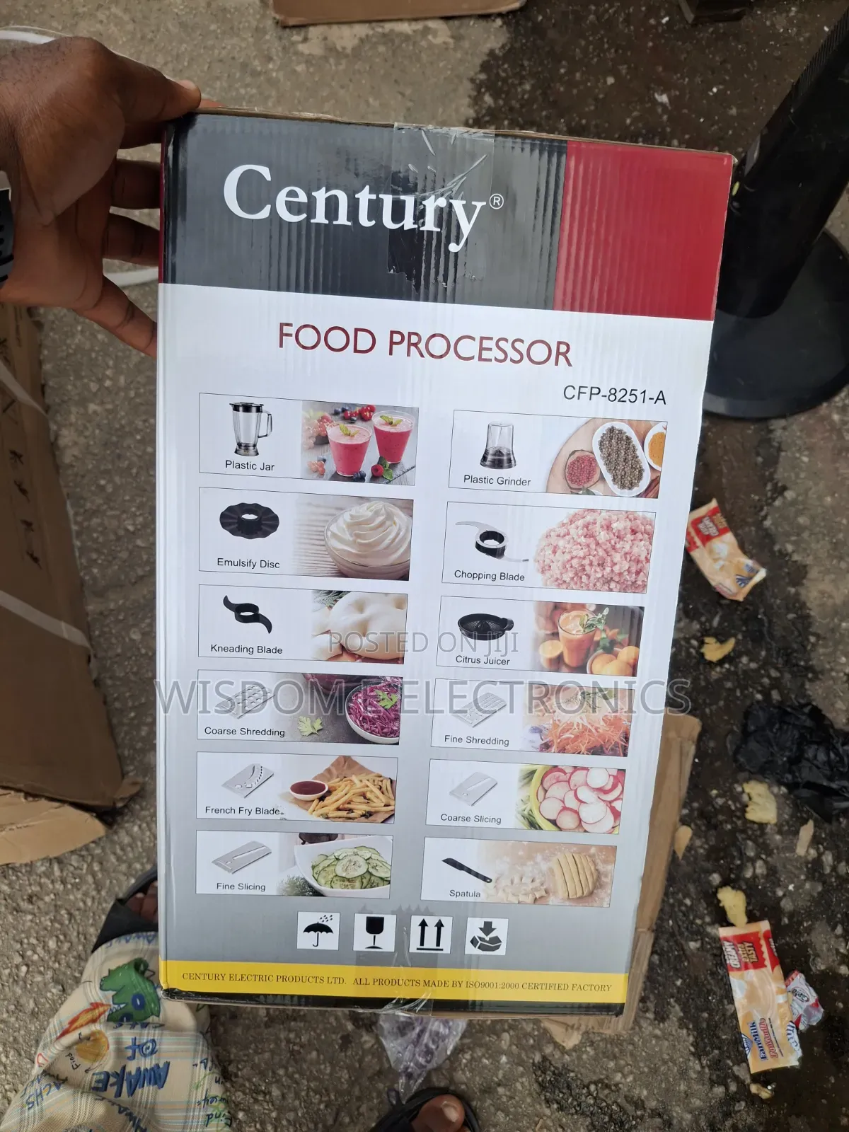 Century Food Processor and Yam Pounder