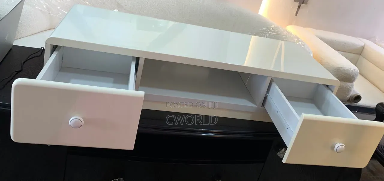 White Gloss Center Table - Imported