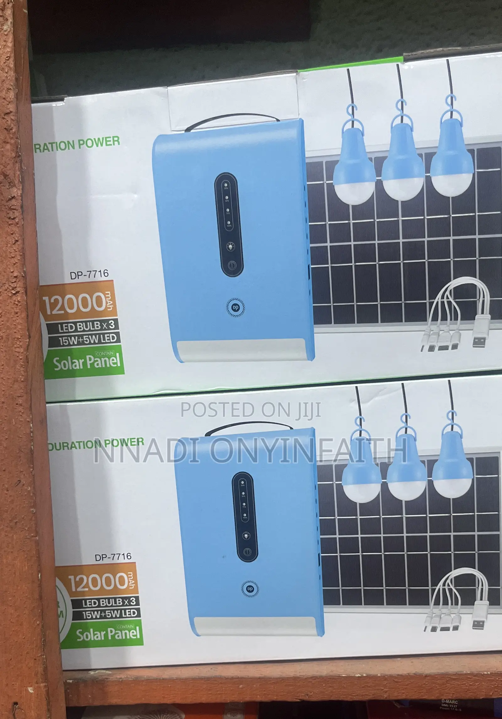 Dp 12000 Mah Solar Panel