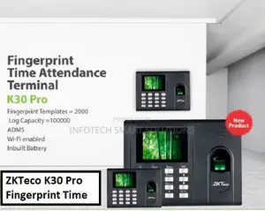 ZKTeco Pro Fingerprint Time Attendance Access Control