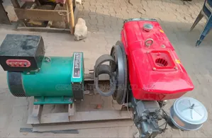 Diesel-Powered Generator Set.