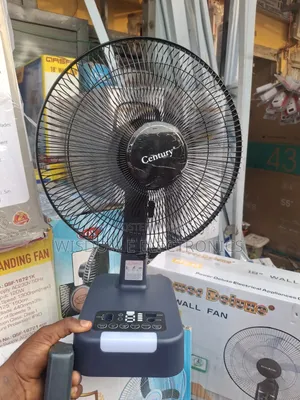 Century Rechargeable Table Fan 12"