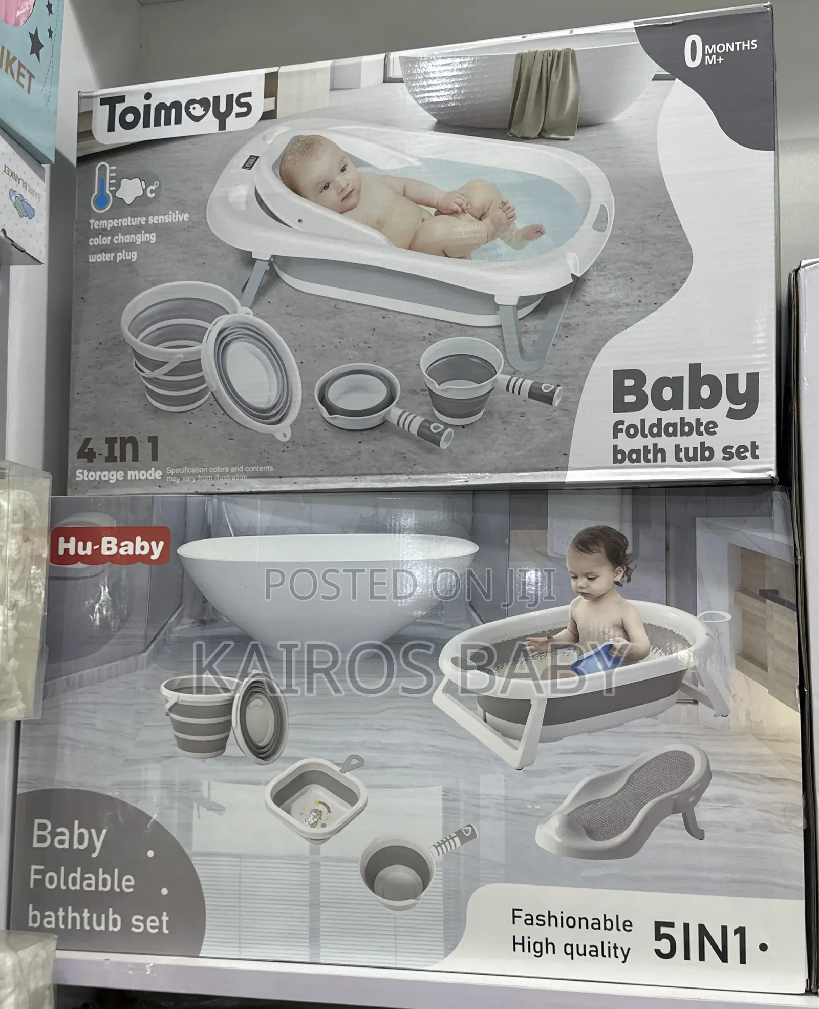 Foldable Baby Bath Set