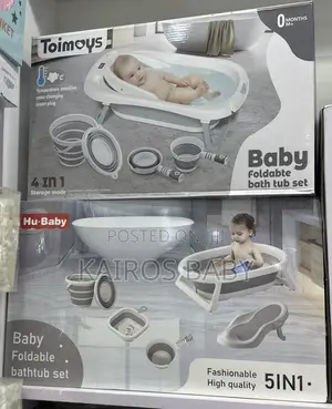 Foldable Baby Bath Set