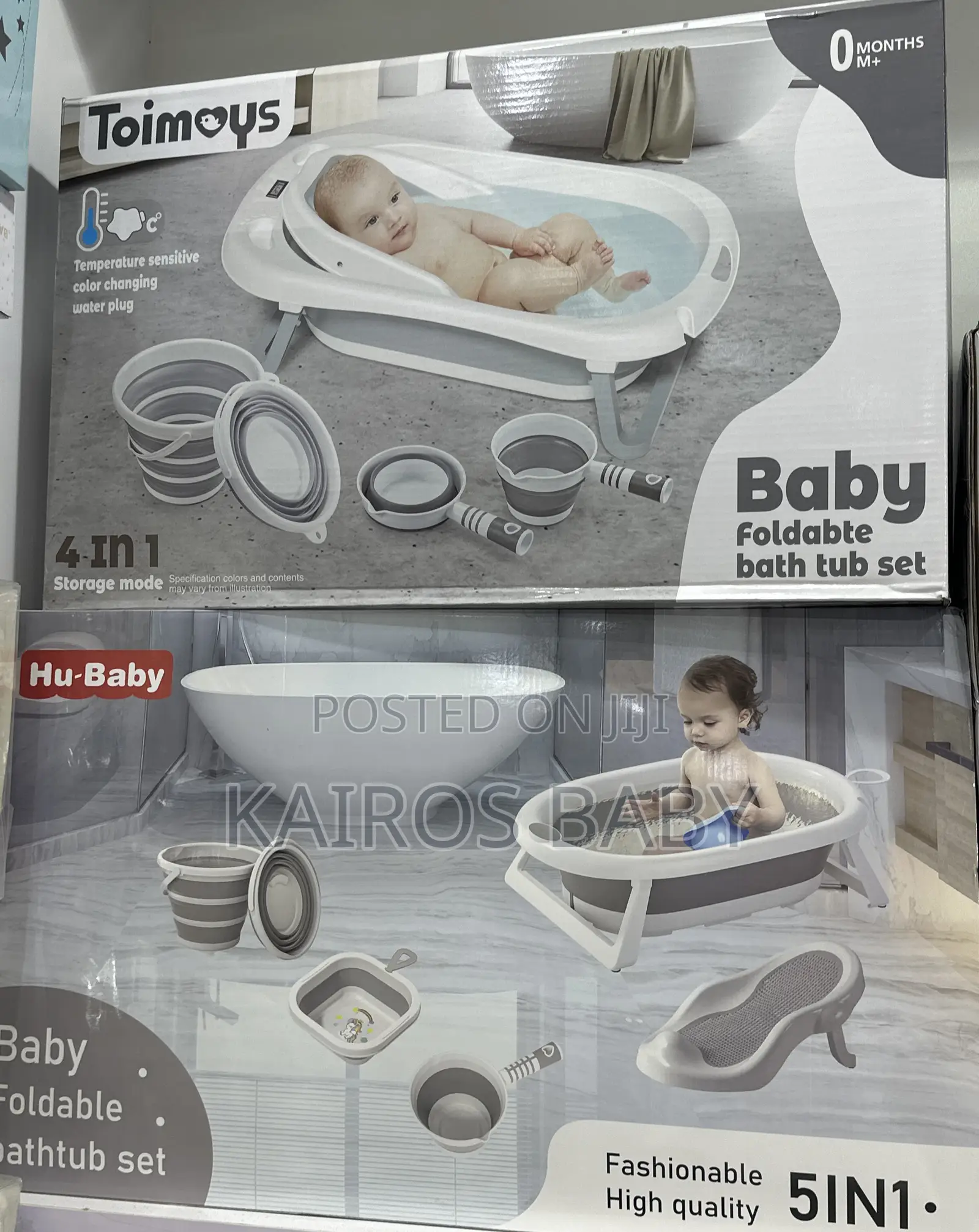 Foldable Baby Bath Set