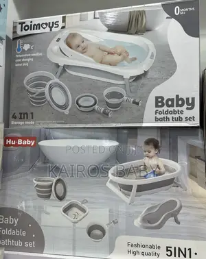 Foldable Baby Bath Set