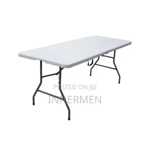 6FT Heavy-Duty Foldable Plastic Table