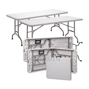 6FT Heavy-Duty Foldable Plastic Table