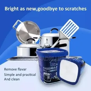 Pot / Cookware Cleaner, Rusty and Burnt Material Cleaner