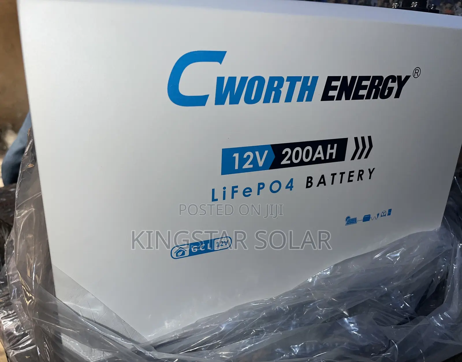 2.56KWH 200Ah 12V CWORTH Lithium Battery