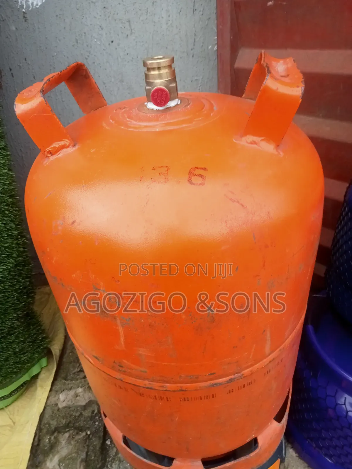 Orange Cylinder 12.5kg
