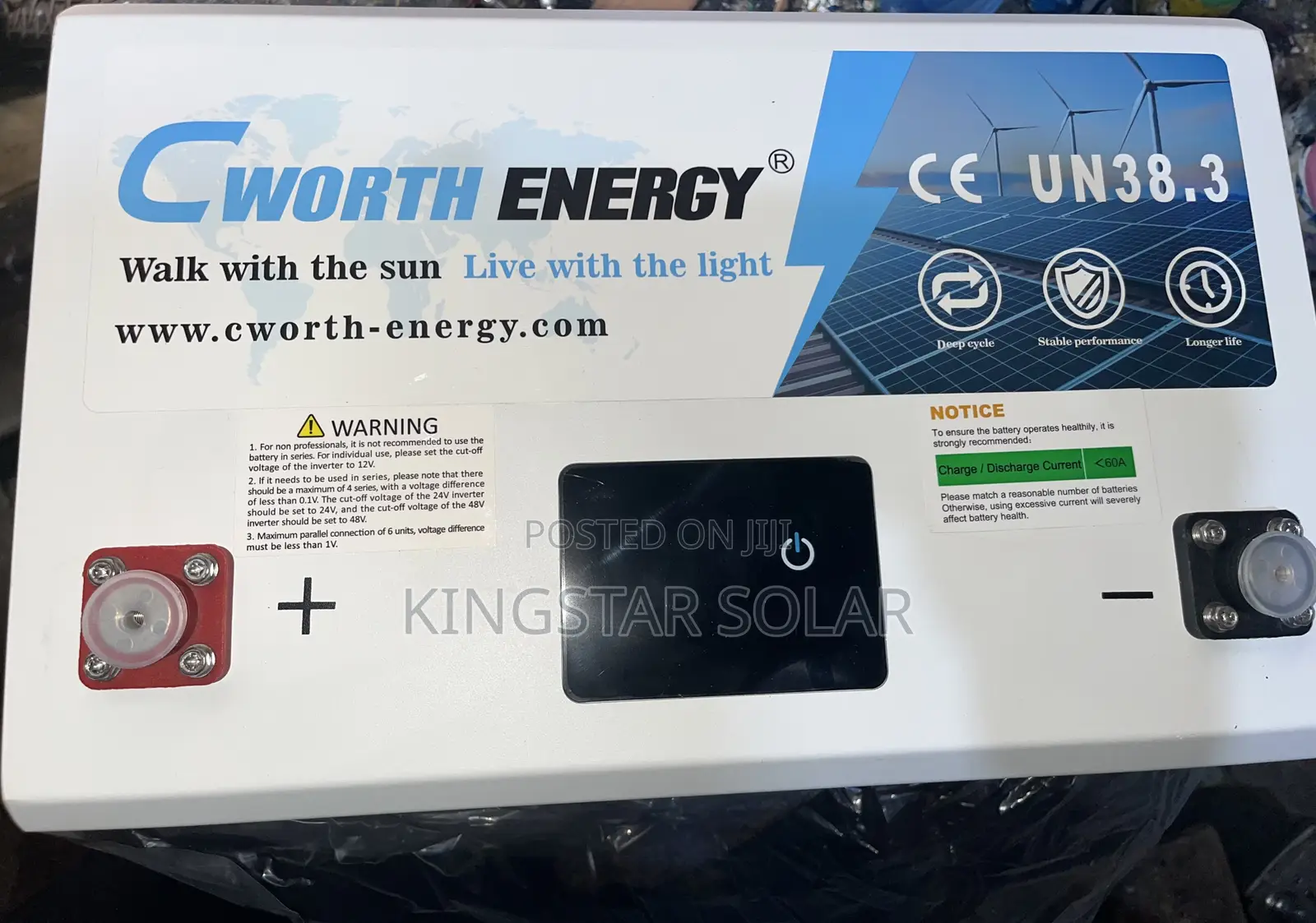 2.56KWH 200Ah 12V CWORTH Lithium Battery