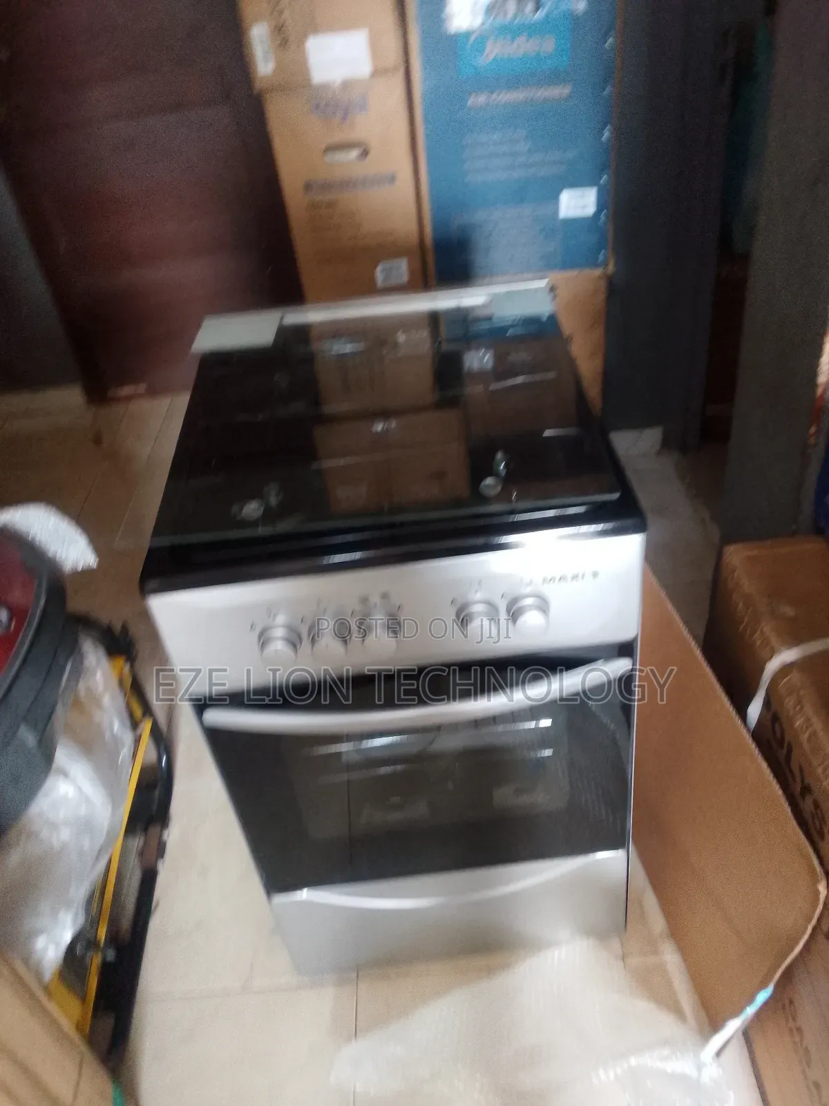 New Improved Maxi 4b Gas Cooker