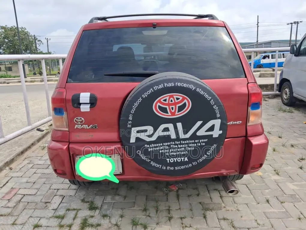 Toyota RAV4 Automatic 2003 Red