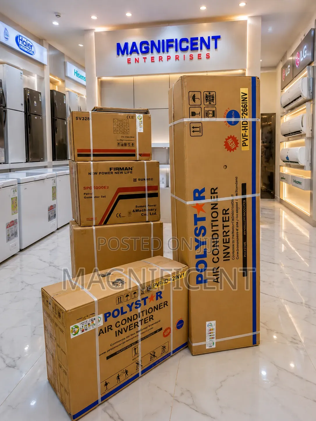 Polystar 2 Ton Inverter Split Air Conditioner – Powerful Cooling